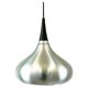 Silver suspension light Orient by Jo Hammerborg for Fog and Morup, Denmark