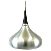 Silver suspension light Orient by Jo Hammerborg for Fog and Morup, Denmark