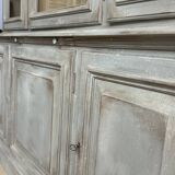 Double-body bookcase
