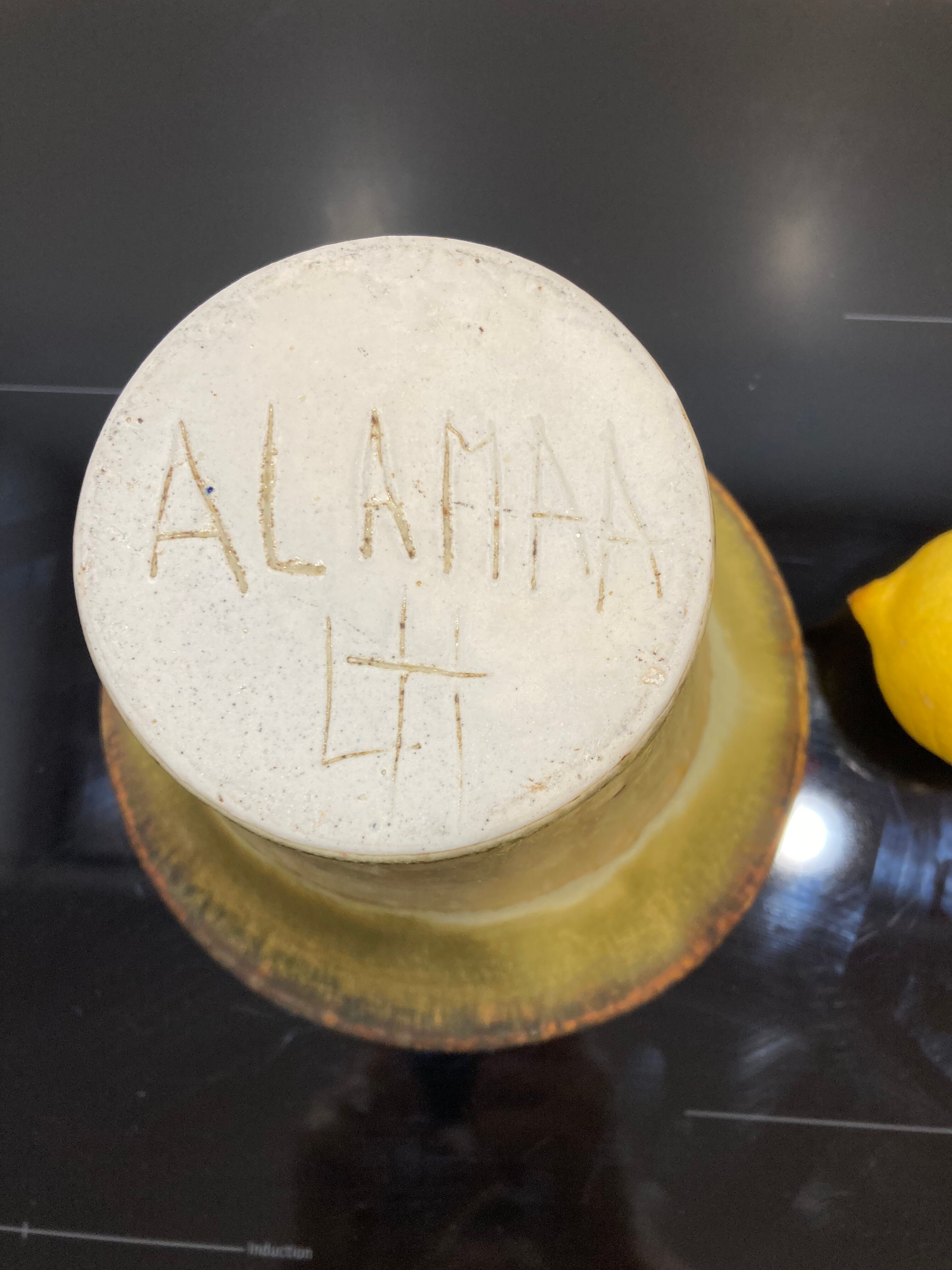 Vase signed Liisa Hallamaa