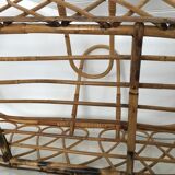 Rattan basket from the 70s