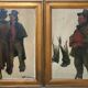 Paintings (x2 HSP) by Henri Gaston DARIEN (1864-1926) signed studies