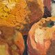 Tableau "Nature morte aux fruits" par Prosper Chalon, Huile sur Toile de 1952