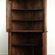 Practical old pine Dutch corner cabinet with nice details and patina