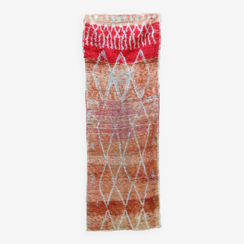 Boujad. vintage moroccan rug, 98 x 300 cm