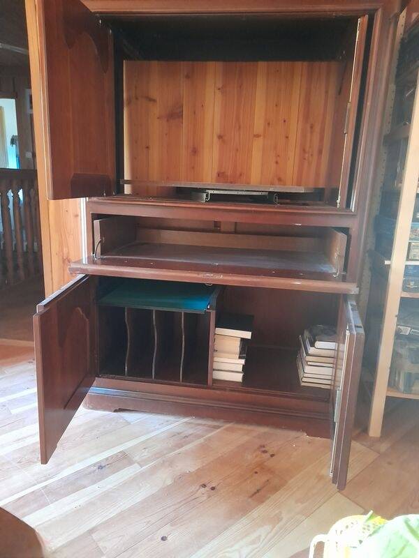 Wooden TV unit