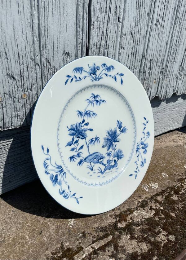 Deux Assiette en porcelaine Compagnie des Indes XVIIIe