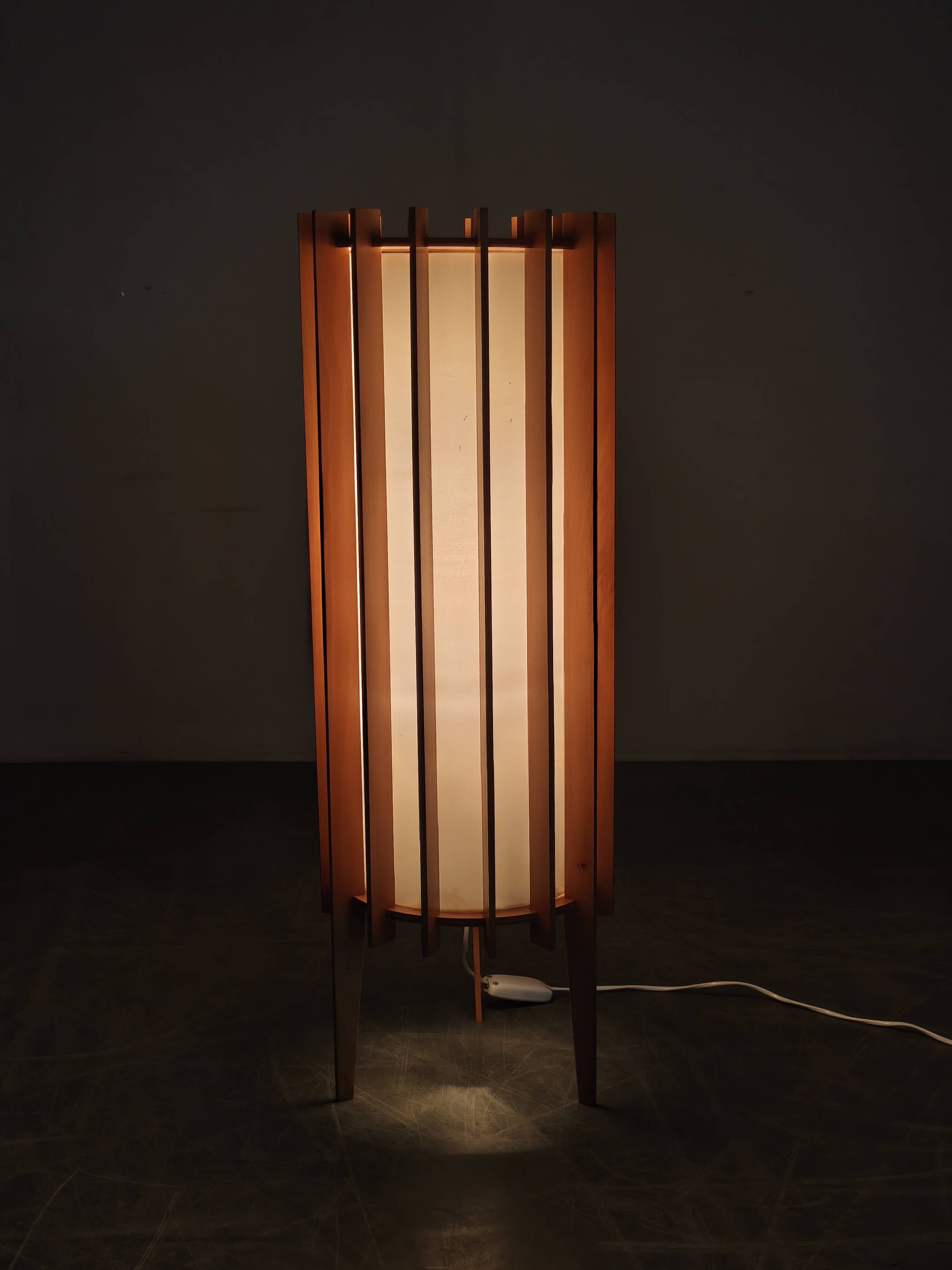 Ib Fabiansen TEMA Floor Lamp for Fog & Mørup, Denmark, 1960s