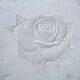 Plat à cake en verre motifs roses