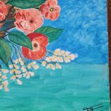 Tableau bouquet fleurs