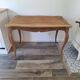 Solid oak desk / console / side table