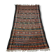 Carpet Berber kilim vintage 1970's handmade 145x250cm
