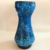 Vintage Seafoam Blue Artisan Vase