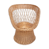 Corolla chair in rattan