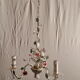 Metal chandelier "flowers"