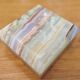 Vintage 1970's onyx lighter and ashtray smoking kit