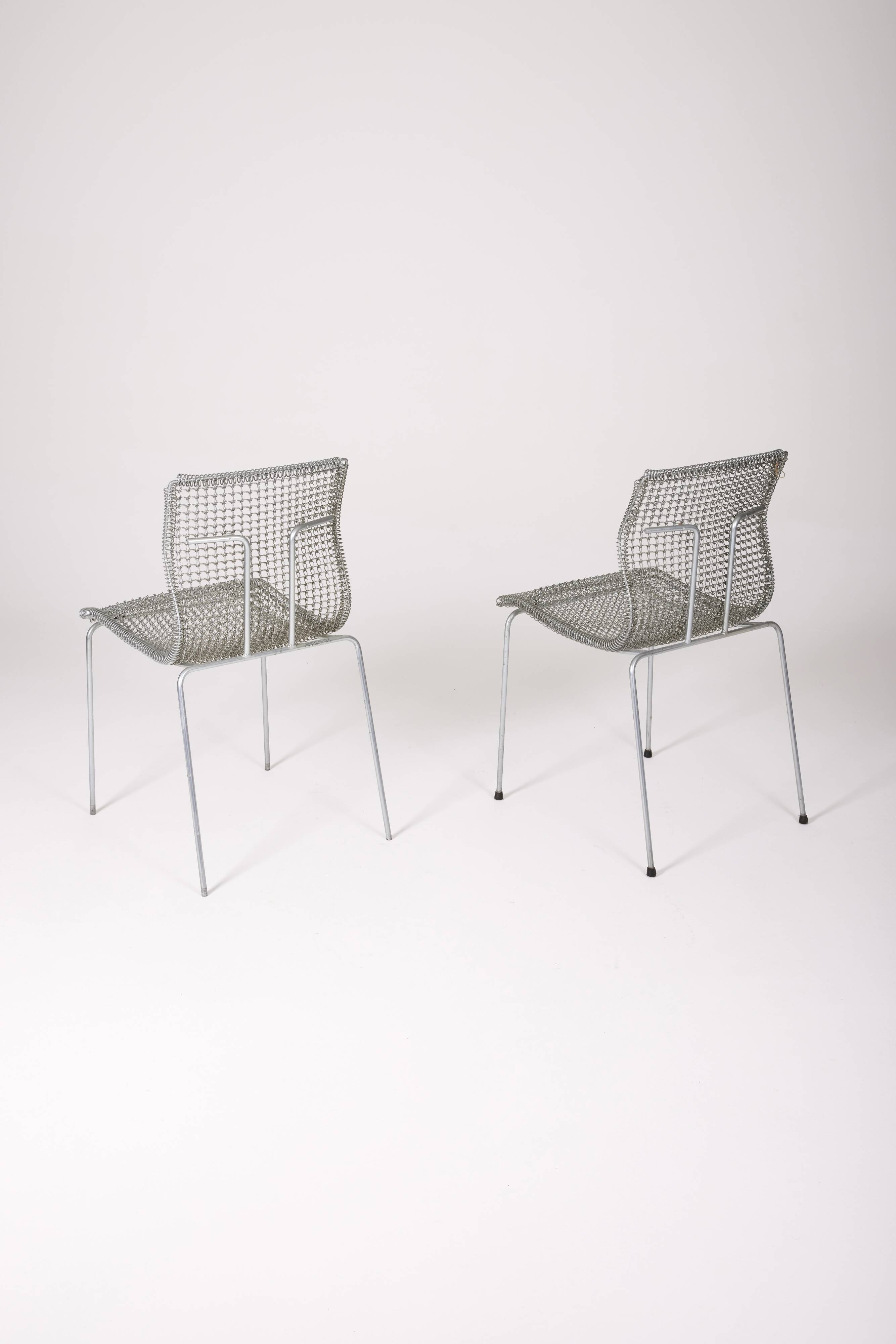 Pair of chairs "Rascal" by Niall O'Flynn for T Spectrum, 1990s, Holland