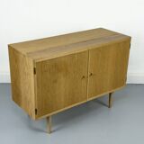 Mid-Century Oak Sideboard by Carlo Jensen for Hundevad & Co., 1960s