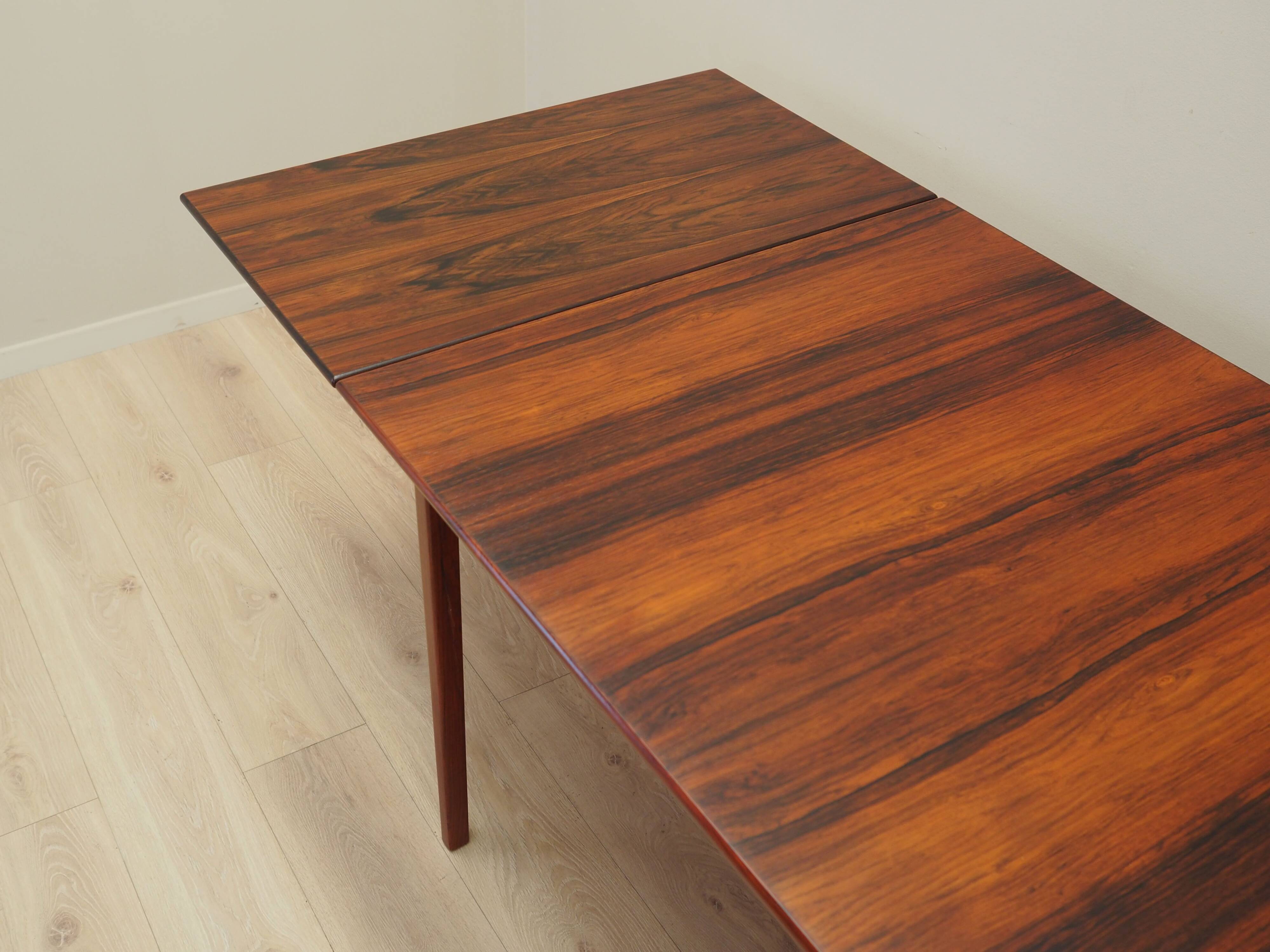 Rosewood table, Danish design, 1970s, production: Denmark