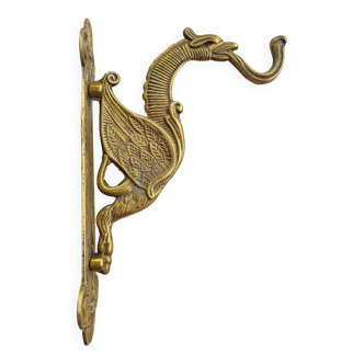 Brass dragon coat rack