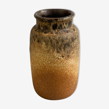 Vase Scheurich en céramique vintage, poterie ouest-allemande 231-15
