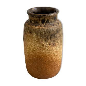 Vintage ceramic Scheurich vase, West German pottery 231-15