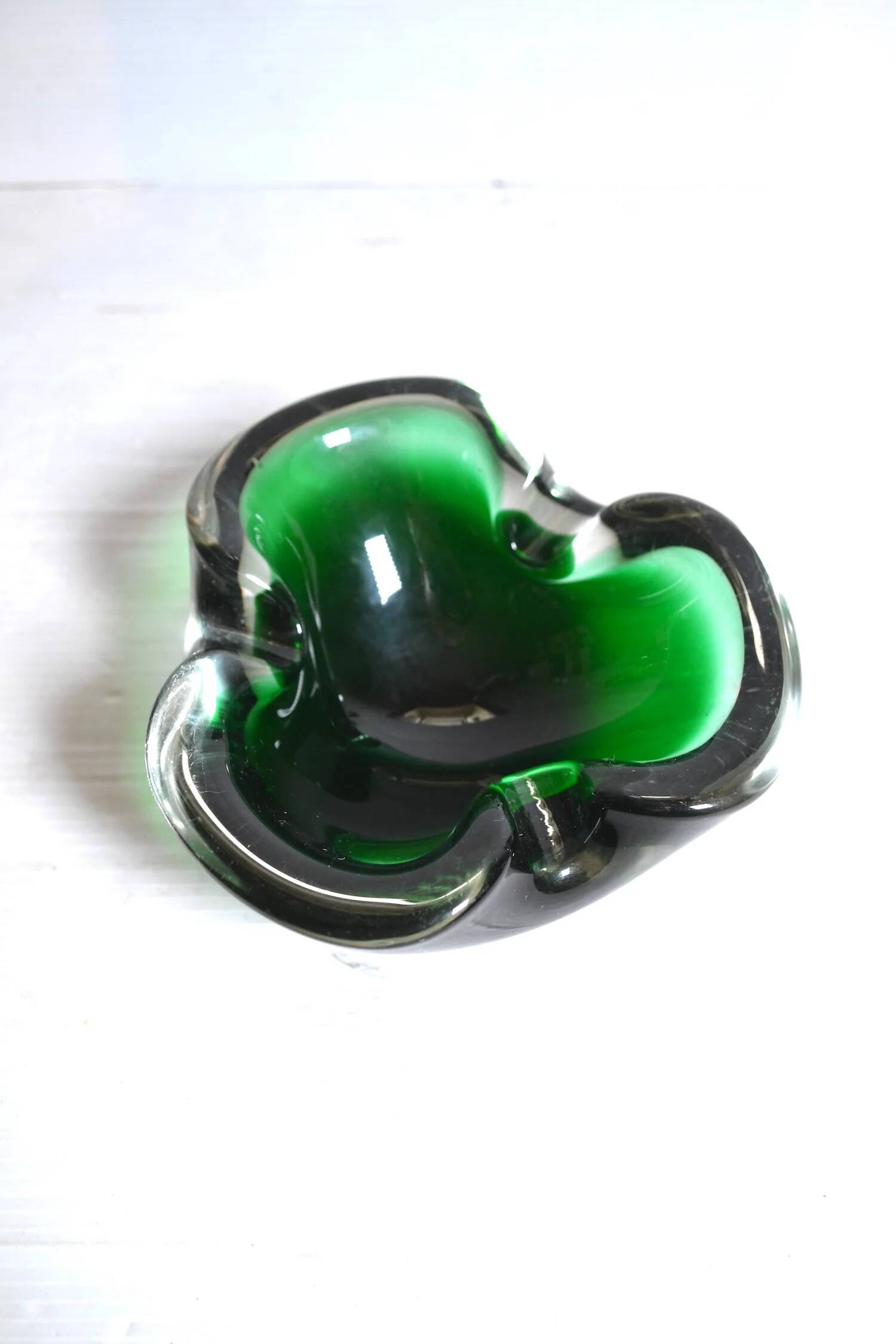 Murano glass ashtray