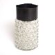 Molded glass cylinder ceiling light