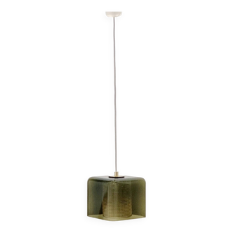 Mid-Century Scandinavian Glass Ceiling Light/Pendant by Carl Fagerlund for Orrefors, 1960s