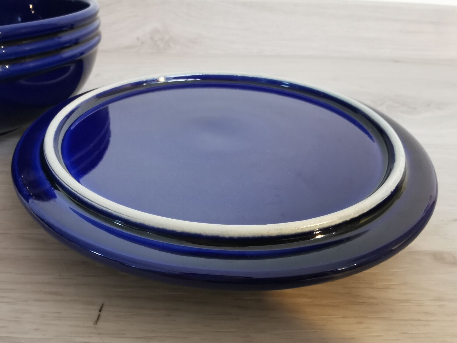 Elchinger blue ceramic box