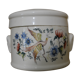 Blue bird pot Sarreguemines