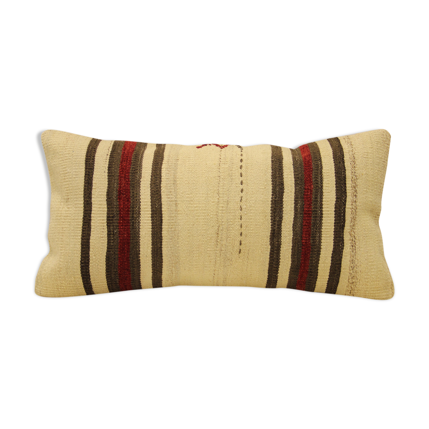 Housse coussin vintage 30x60 cm kilim