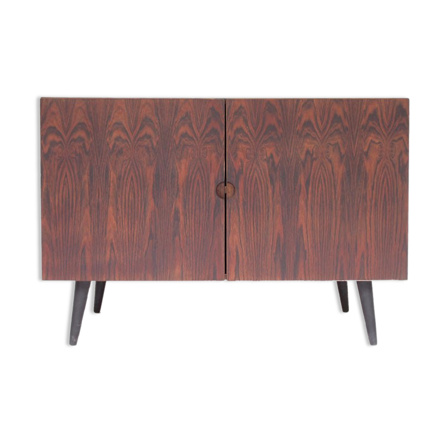 Small Danish Scandinavian row Palissandre de Rio