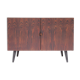 Small Danish Scandinavian row Palissandre de Rio