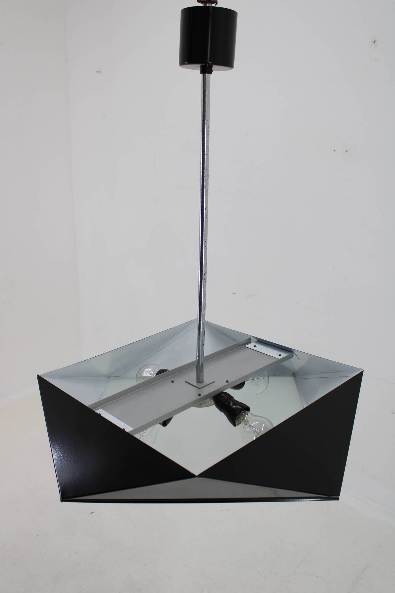 1970s Josef Hurka Rare Geometric Pendant Lamp for Napako, 6 items available