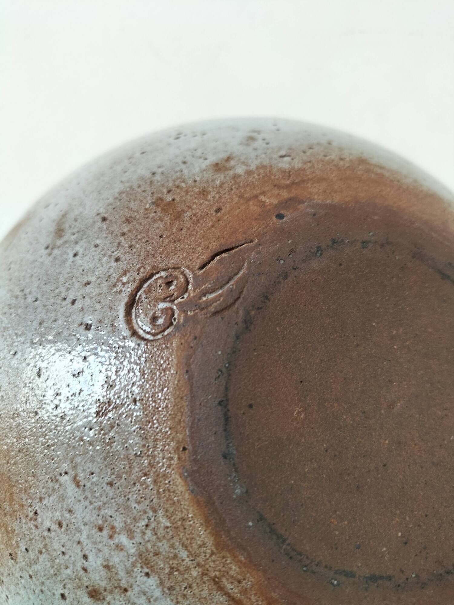 Ceramic cup from the Jeanne and Norbert Pierlot workshop (Ratilly)