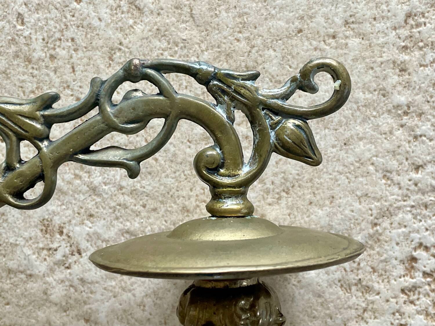 Pair of Art Nouveau wall candlesticks