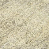 Handwoven Antique Anatolian Beige Rug 193 cm x 298 cm - 38951