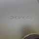 Vintage art deco chandelier signed deveau