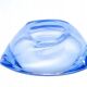 Plat bleu art deco c7f bohemia