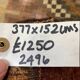 Vintage Turkish kilim 377x152 cm wool kelim rug large 2496