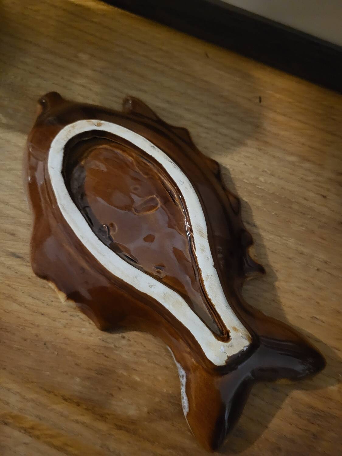 Butter dish "Fish", Vallauris