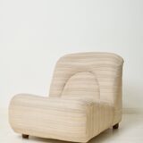 Beige modular sofa, Space Age, Italy, 1970s