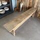 Pair of vintage farmhouse benches (refurbished)
