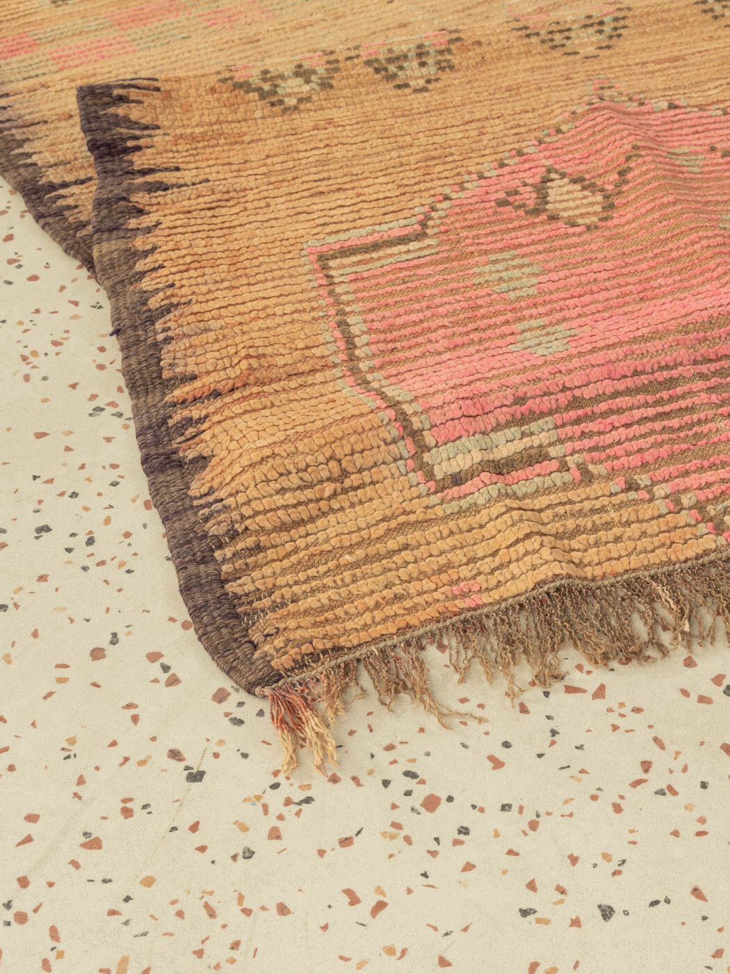 Vintage Rehamna, Berber rug, 103 x 355