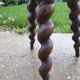 Tabouret en bois tripode