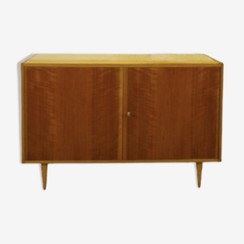 Vintage wooden furniture from the 1960s with 2 doors