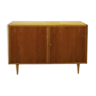 Vintage wooden furniture from the 1960s with 2 doors