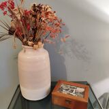 Small old wooden box with customizable key
