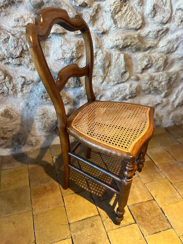 Pair of caned chairs 1950/60